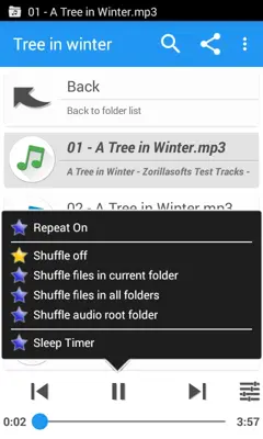 Music Folder Player Free android App screenshot 4